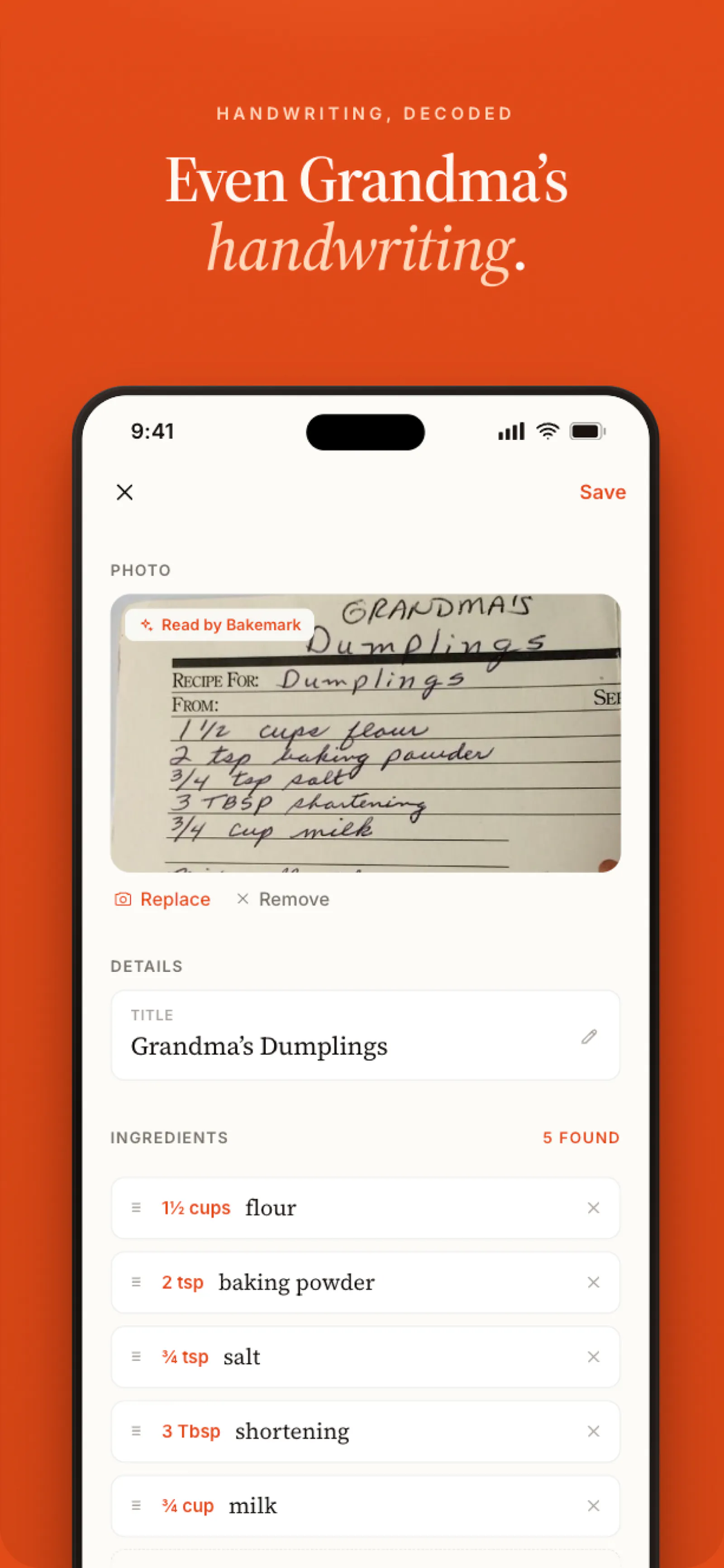 Bakemark screenshot 8
