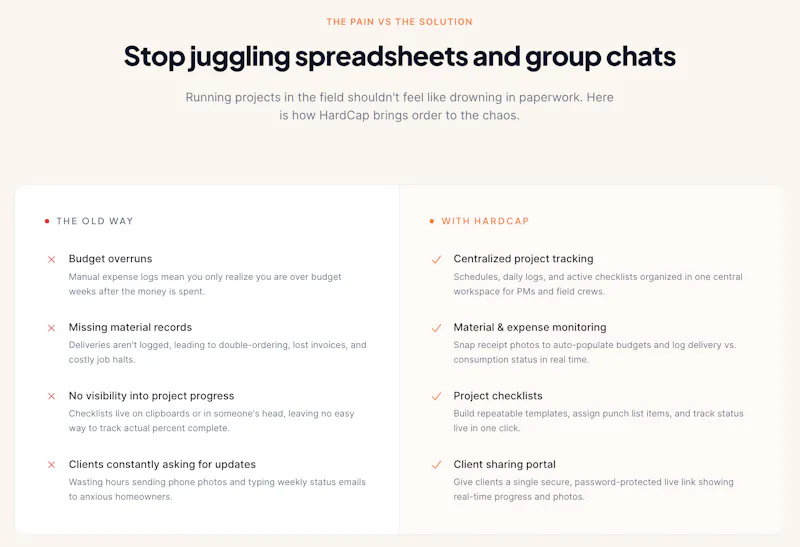 HardCap screenshot 2