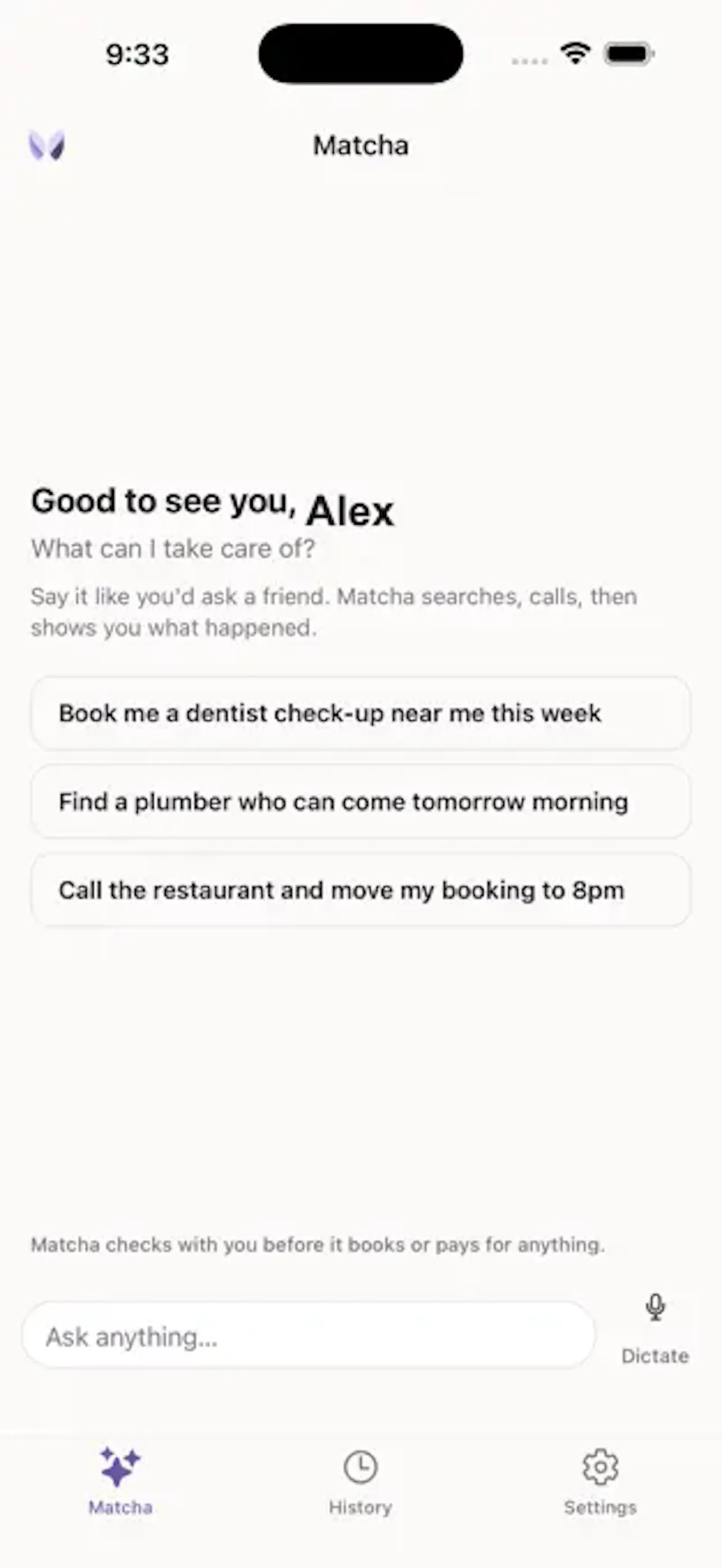 Matcha screenshot 4