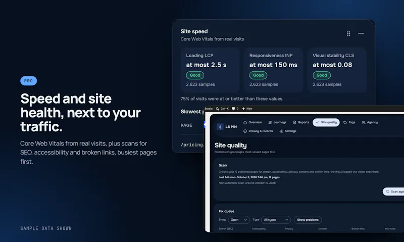 LUMN Analytics screenshot 6
