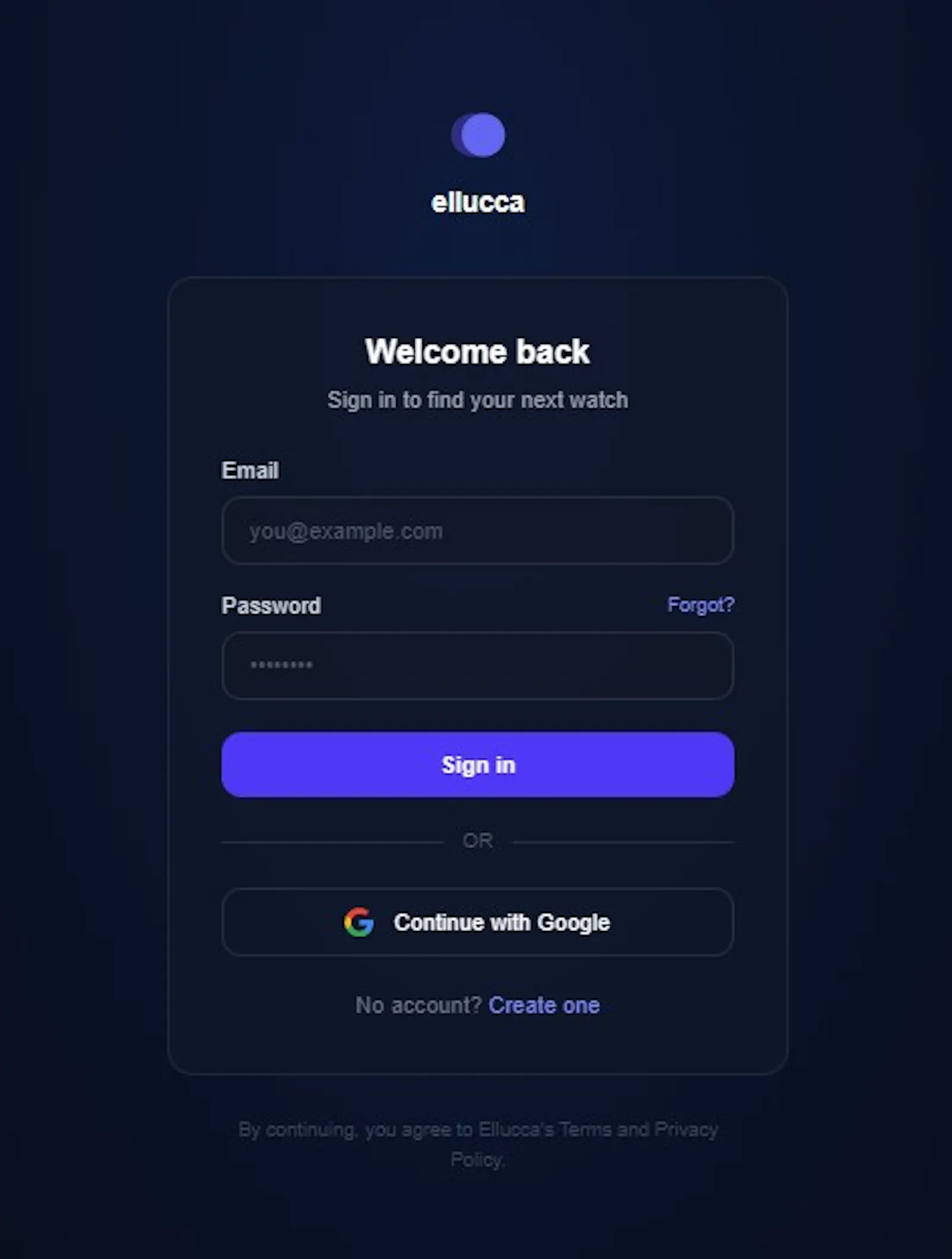 Ellucca screenshot 1