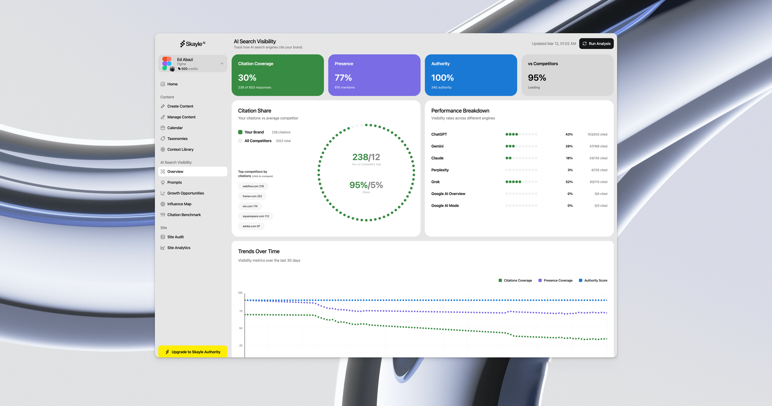 Skayle - Screenshot 2 showing product features and functionality