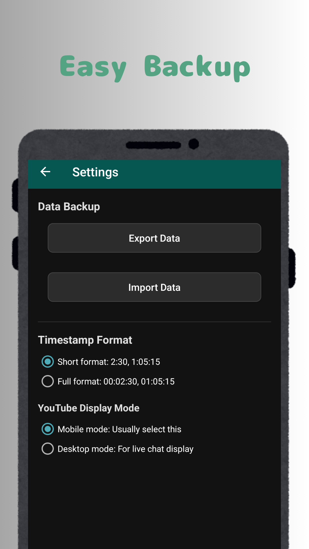 OSHIStamp: YouTube Timestamps media 5