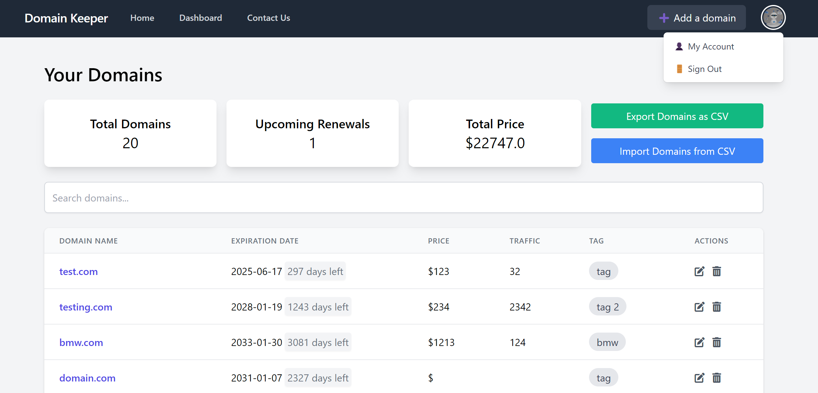 Domain Keeper Medien 2