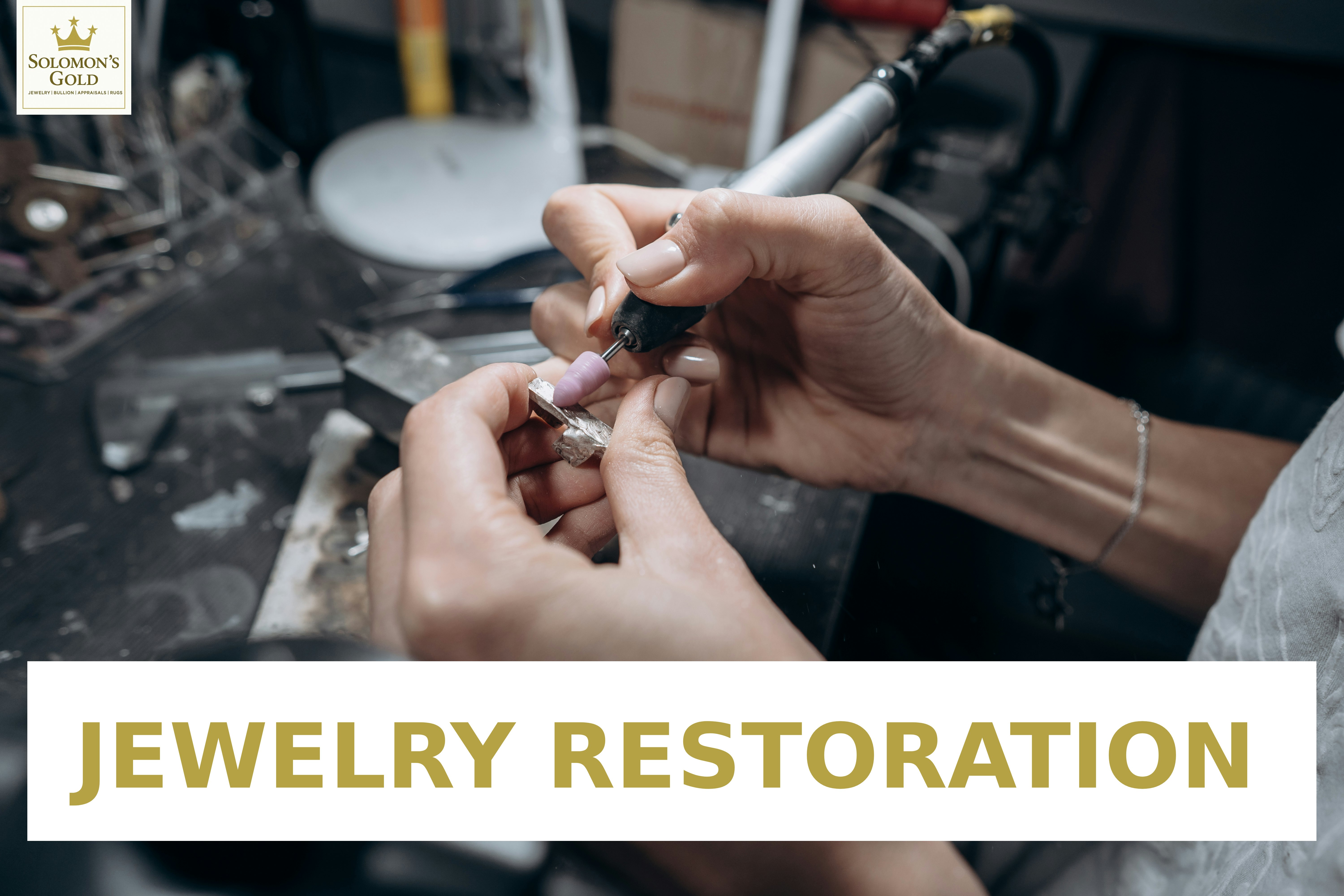 Jewelry Restoration - Product Hunt launch logo and brand identity