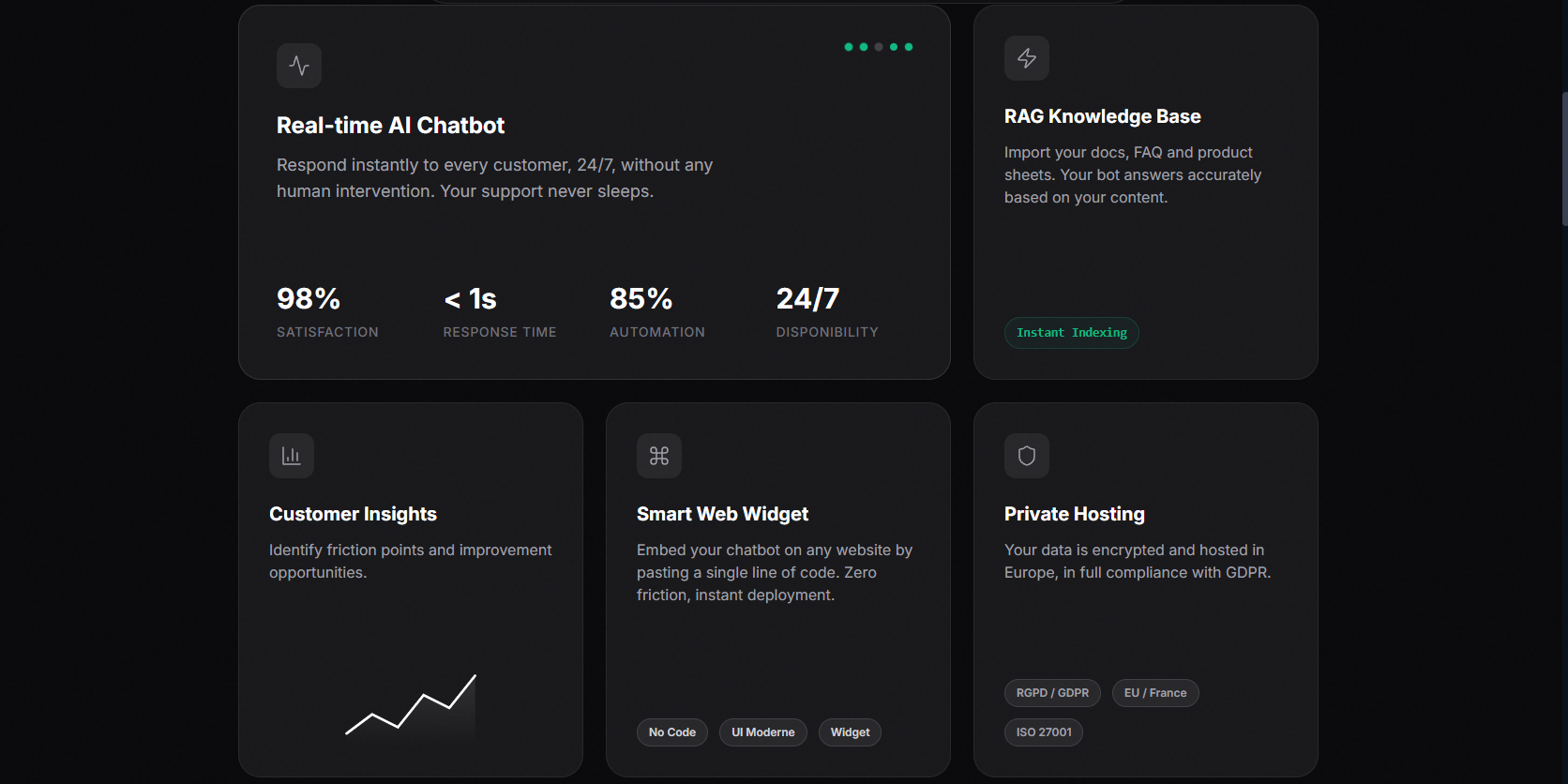 Octobot - Main product screenshot demonstrating key features and user interface