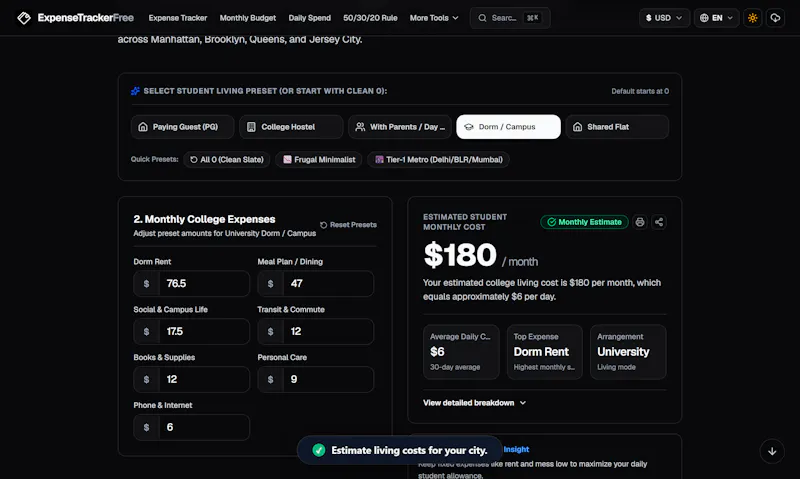 ExpenseTrackerFree screenshot 7
