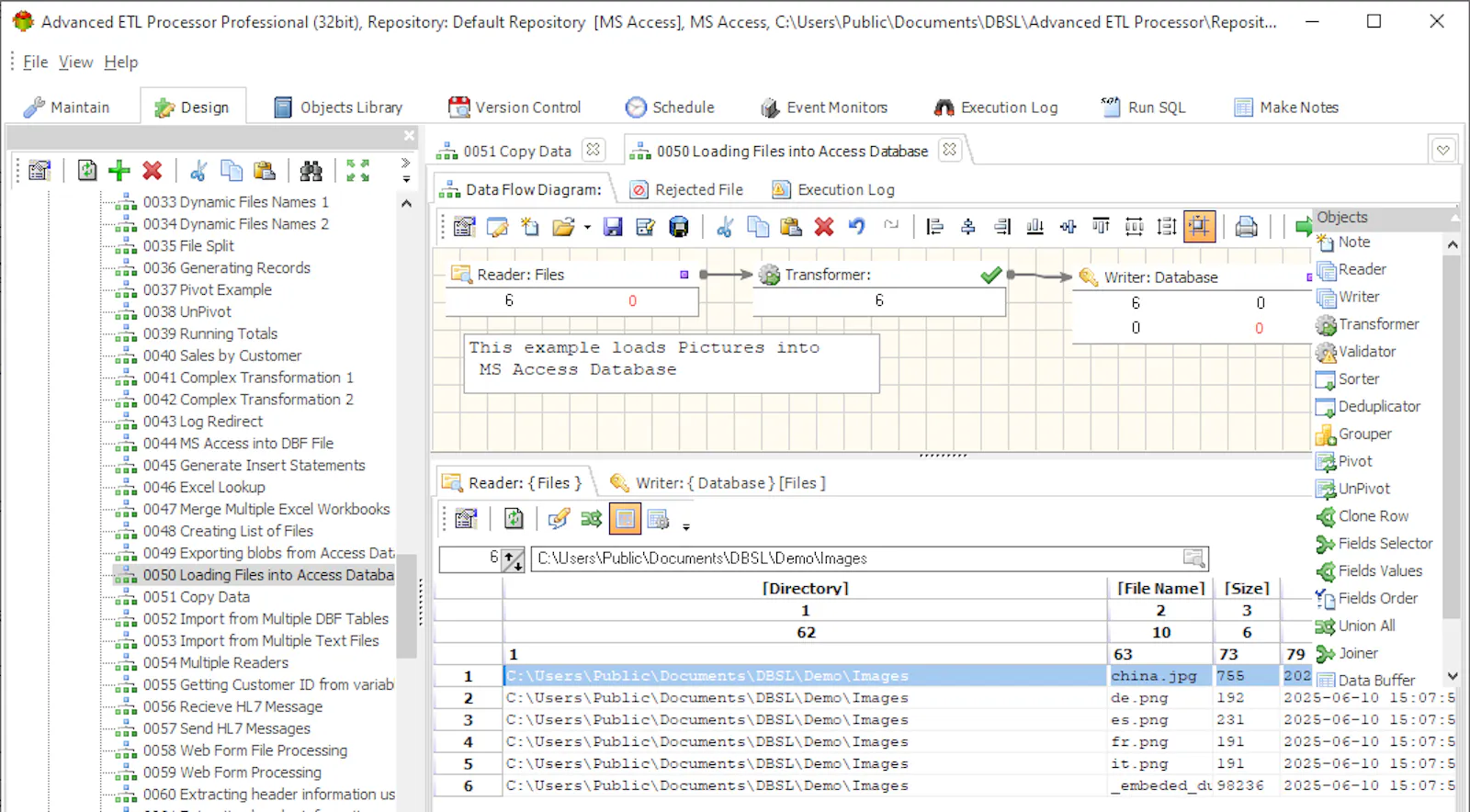 Advanced ETL Processor Enterprise 6.5 screenshot 5