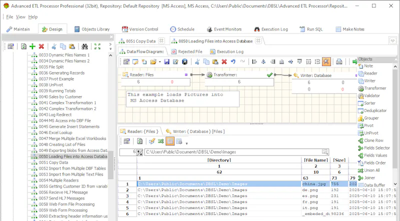 Advanced ETL Processor Enterprise 6.5 screenshot 5