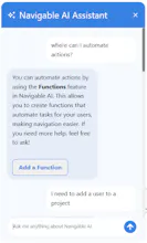 Navigable AI gallery image