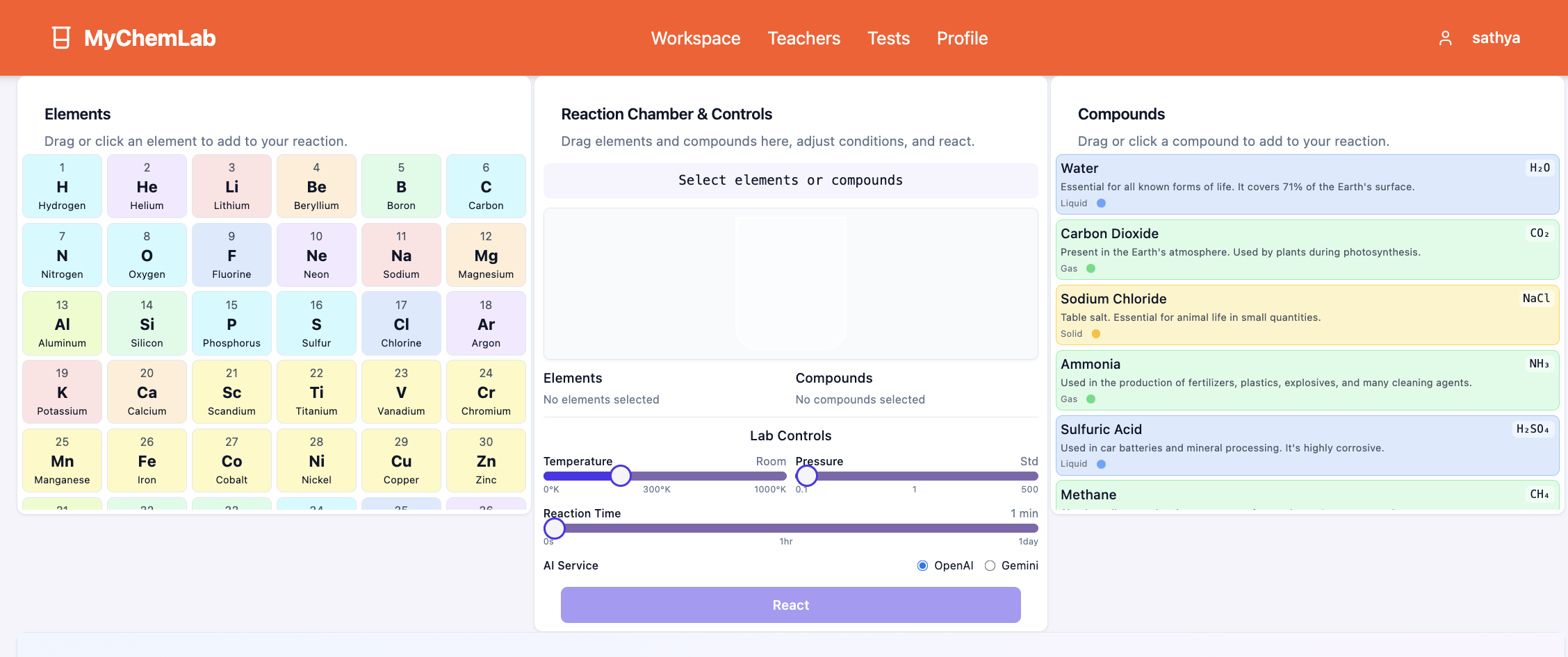 MyChemLab gallery image