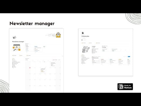 Newsletter manager gallery image