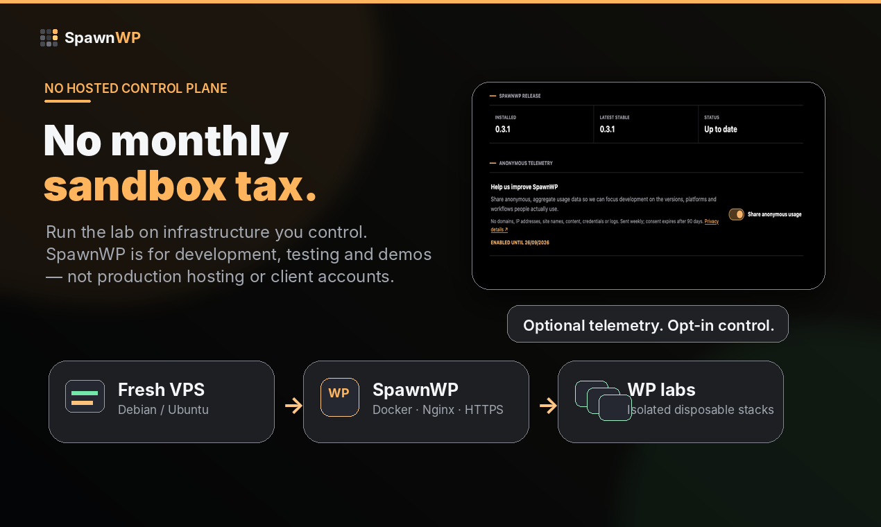 SpawnWP gallery image