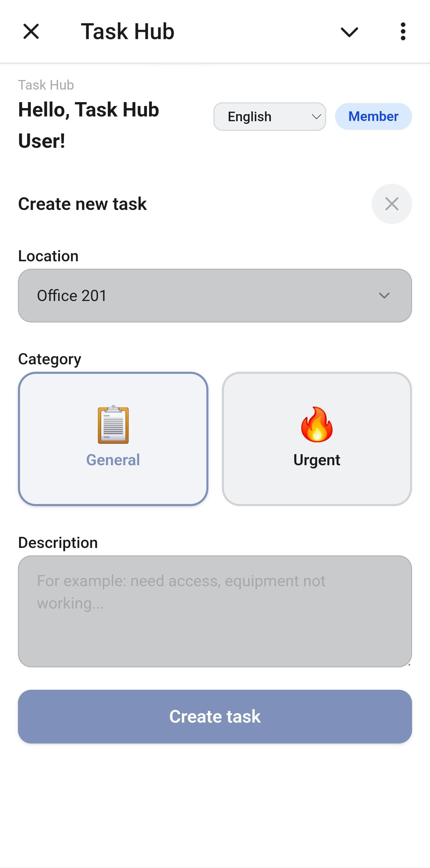 Task Hub gallery image