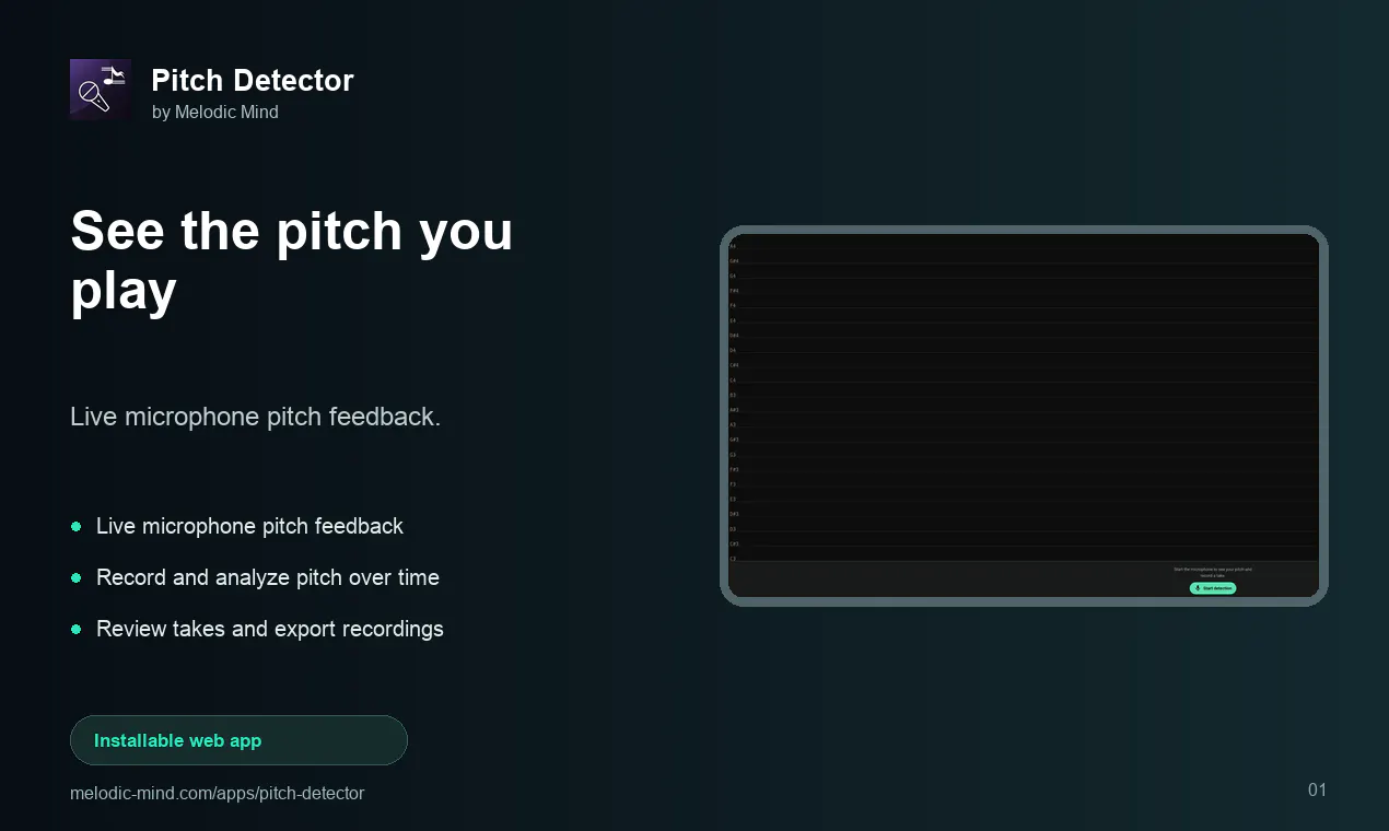 Pitch Detector gallery image