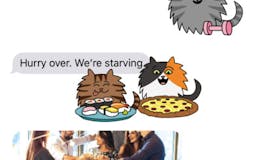 Purr-Moji App Cat Stickers - Fun Pack (for iMessage) media 2