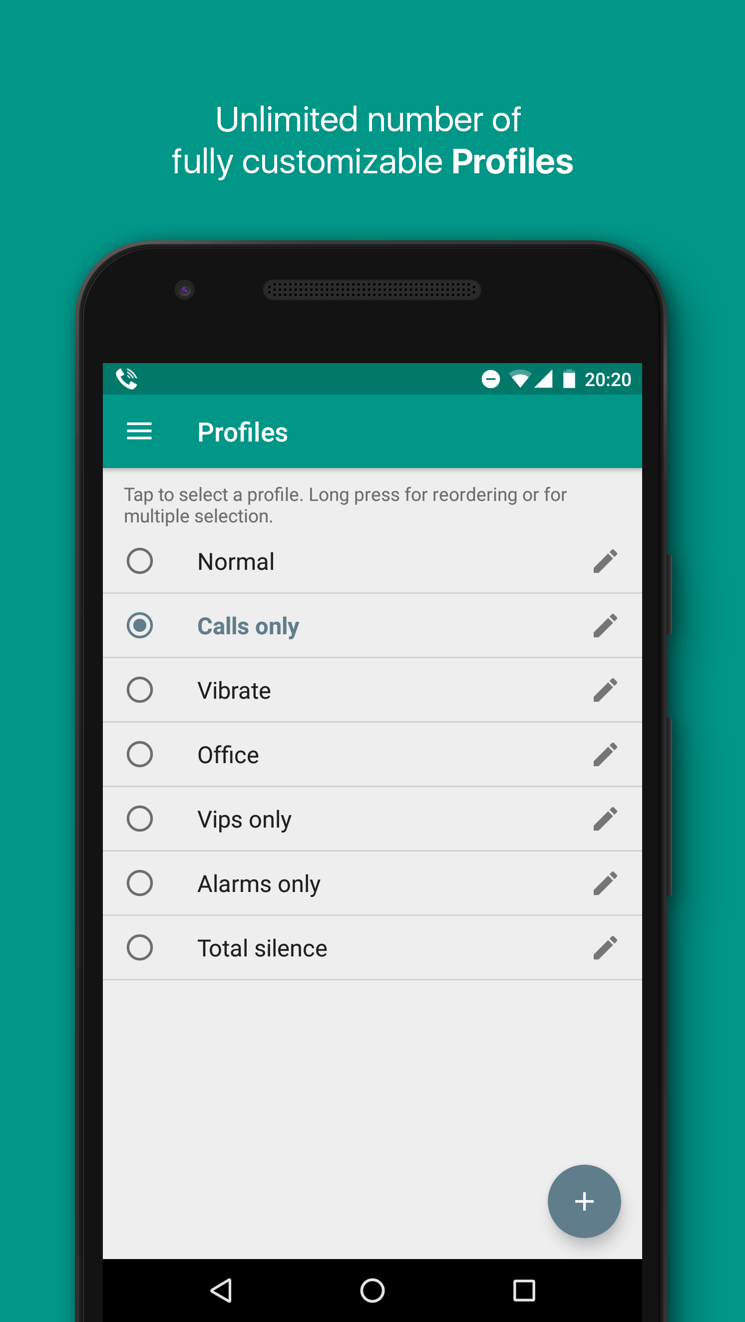 Audio Profiles - Sound Manager gallery image