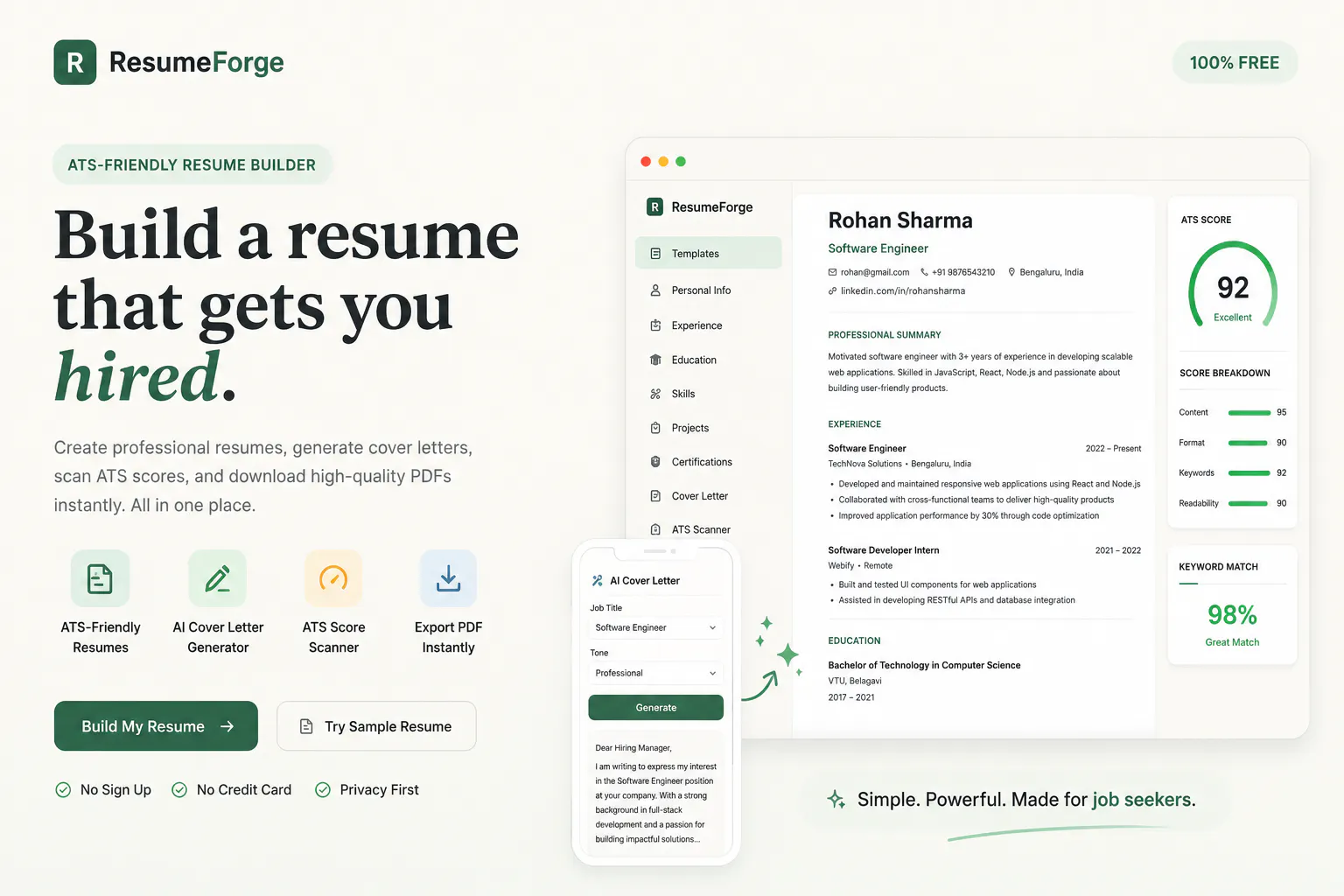 Resume Forge