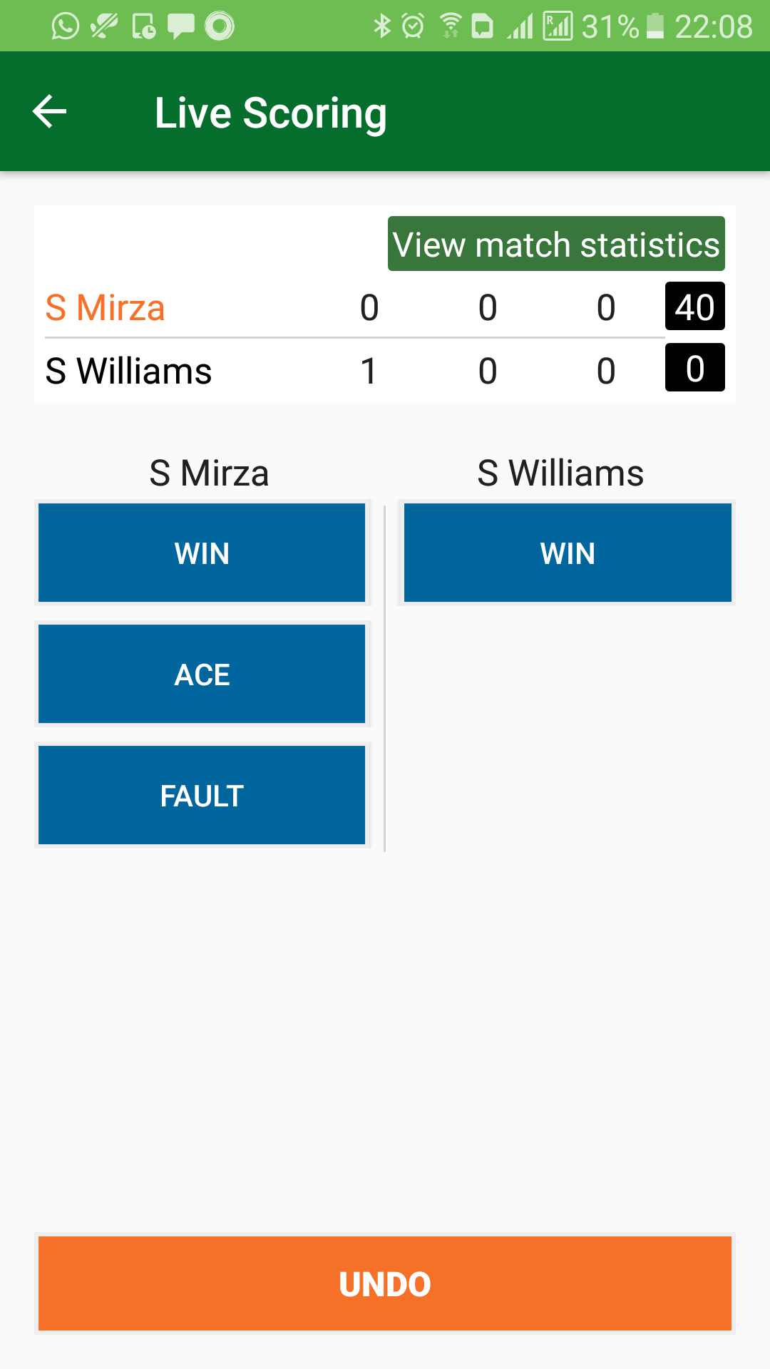 Score Tennis Match and Analyse gallery image