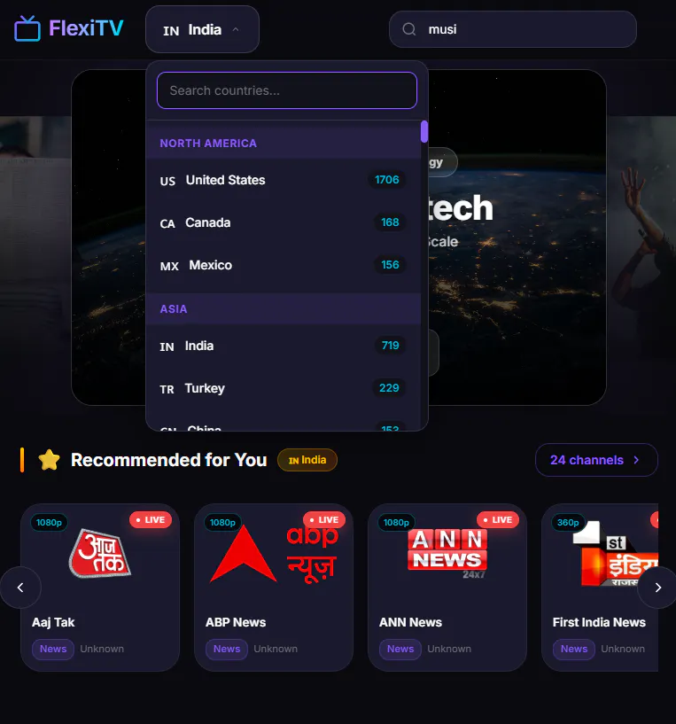 FlexiTV gallery image