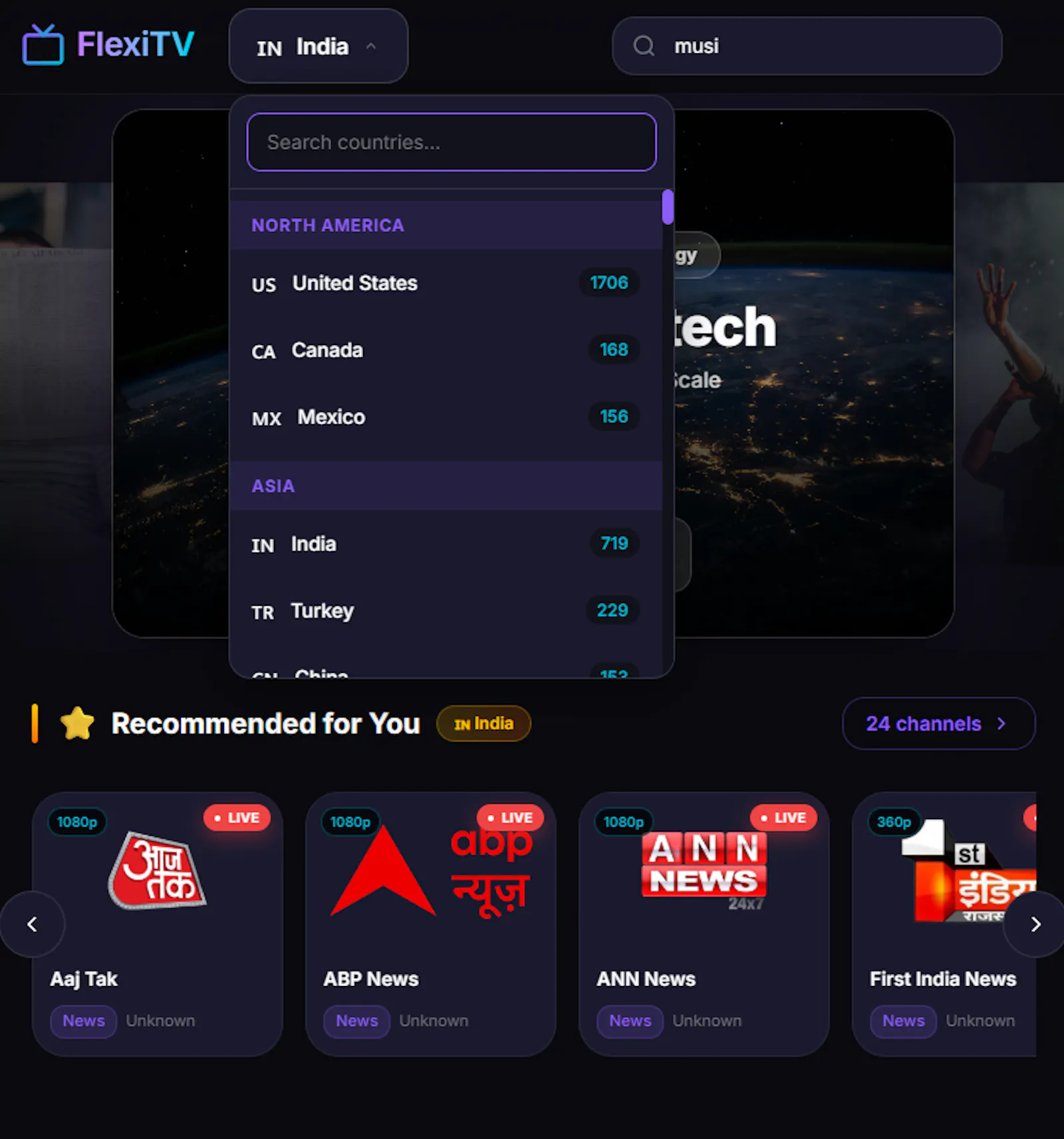 FlexiTV screenshot 3