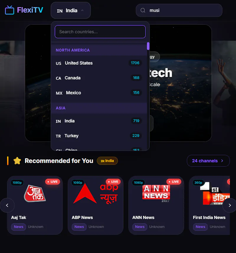 FlexiTV screenshot 3