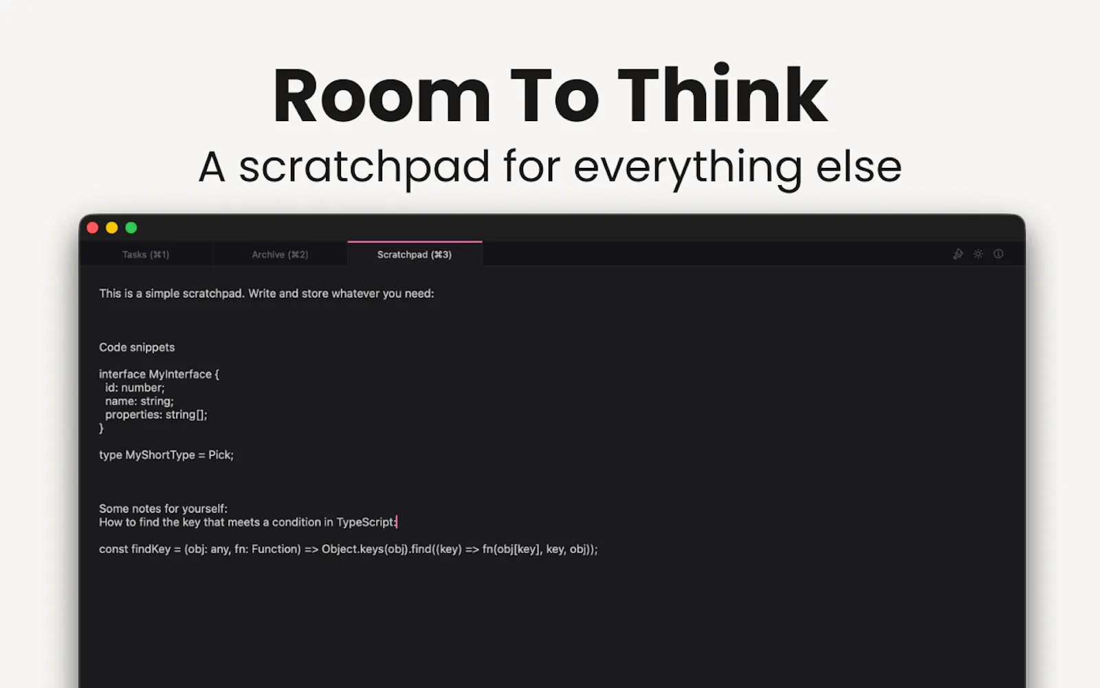 Tasks.txt screenshot 3