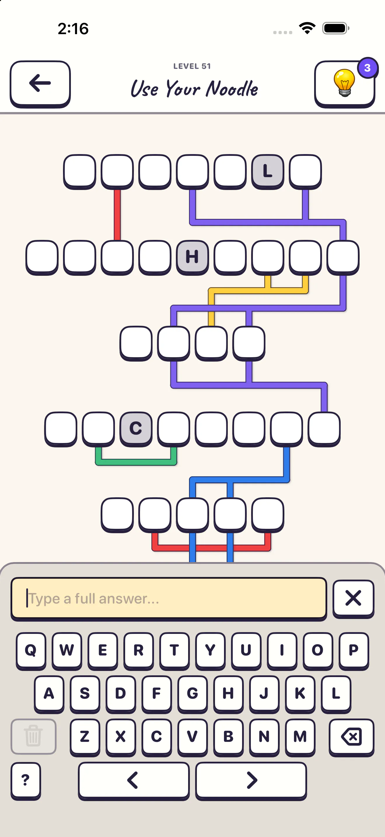 Letter Tangle - iOS Puzzle Game gallery image