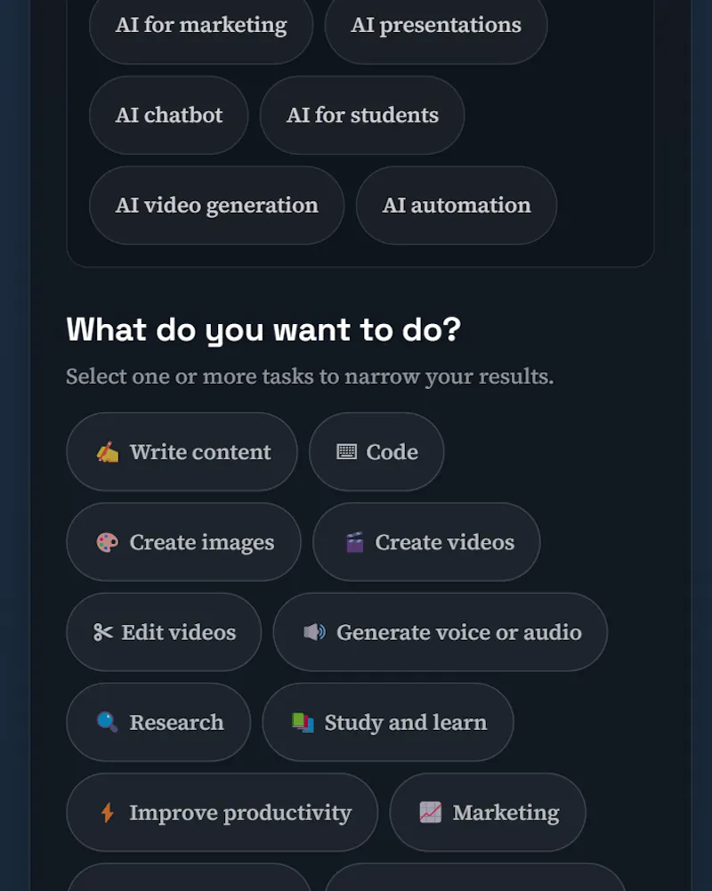 NeutrixFlow AI Tool Finder screenshot 5