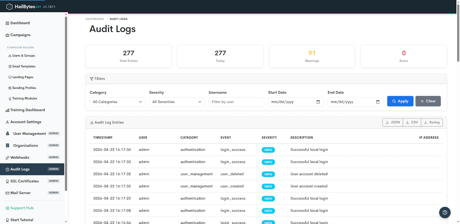 HailBytes SAT screenshot 5