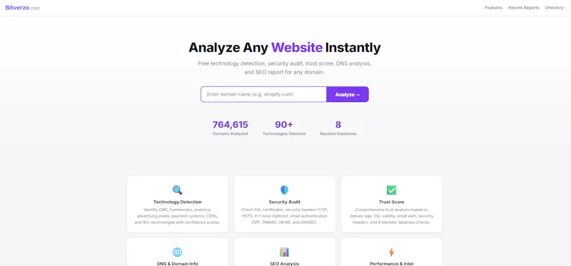 Bitverzo screenshot 1