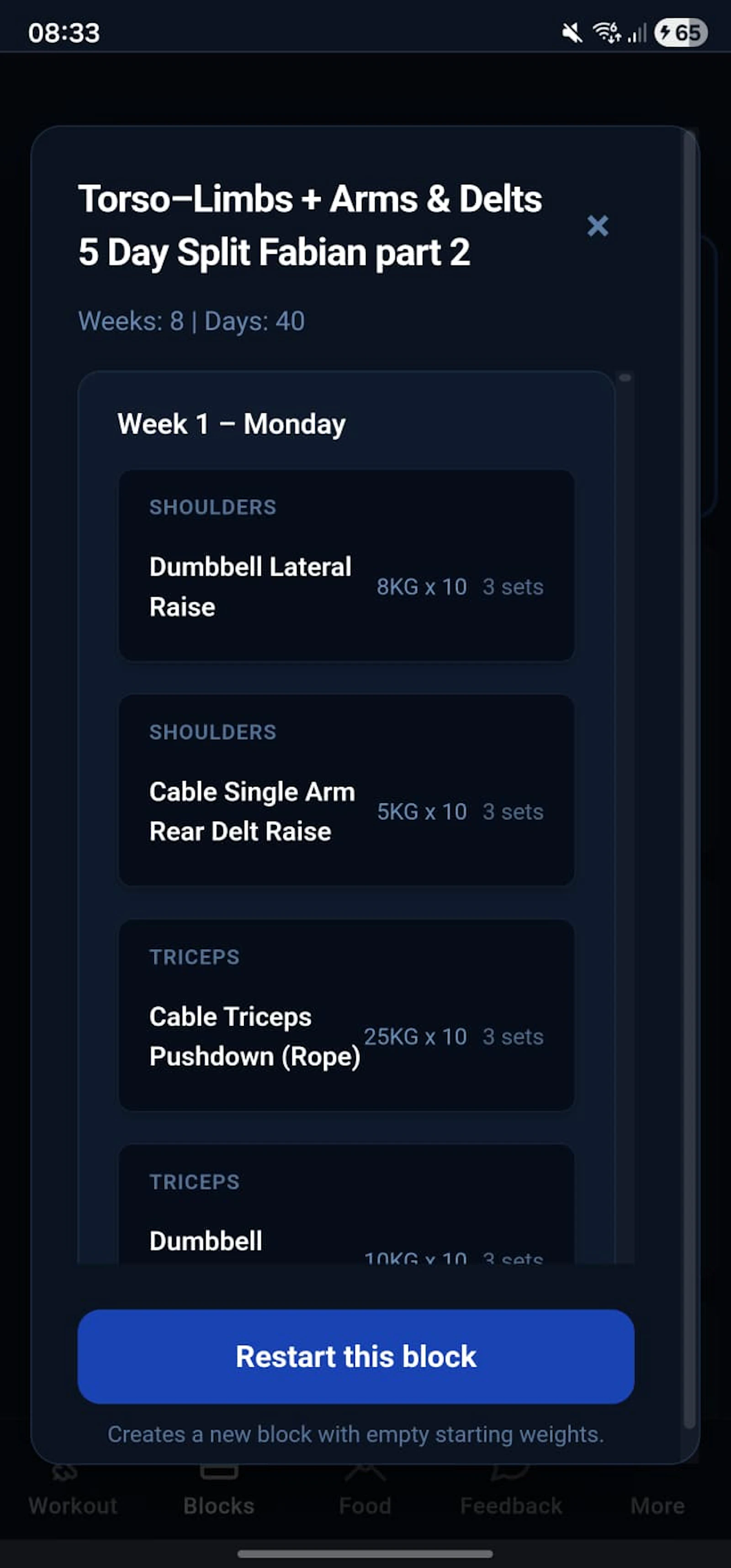 BoldMove Fitness App screenshot 8