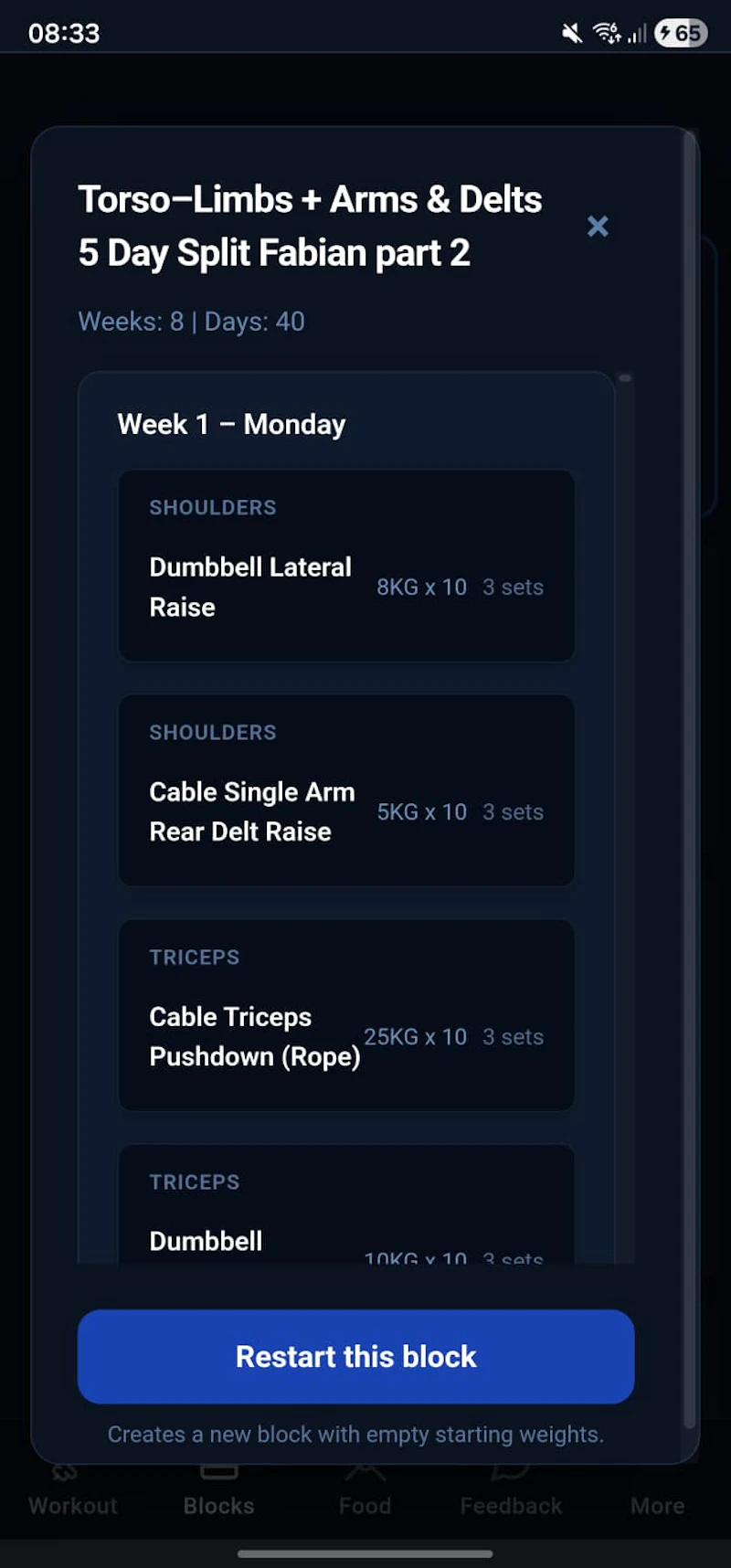 BoldMove Fitness App screenshot 8