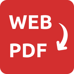 Web to PDF logo