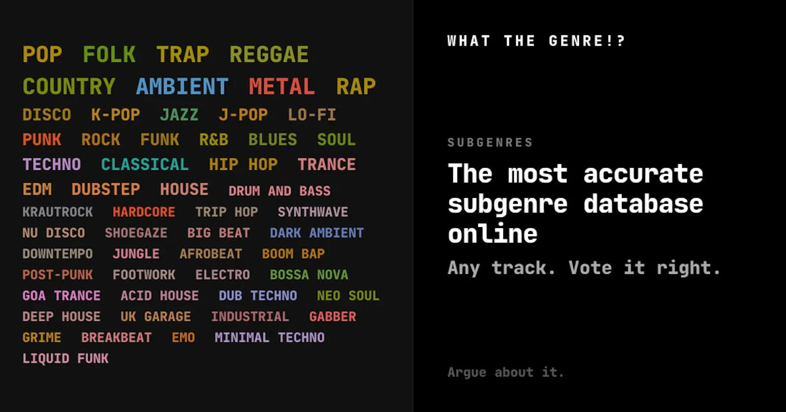 WHAT THE GENRE!? screenshot 2