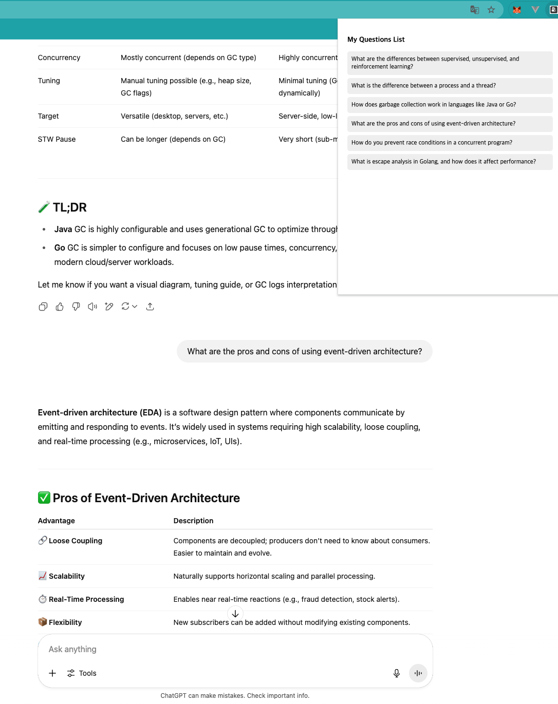 Vraagsprong - Chrome Web Store media 1