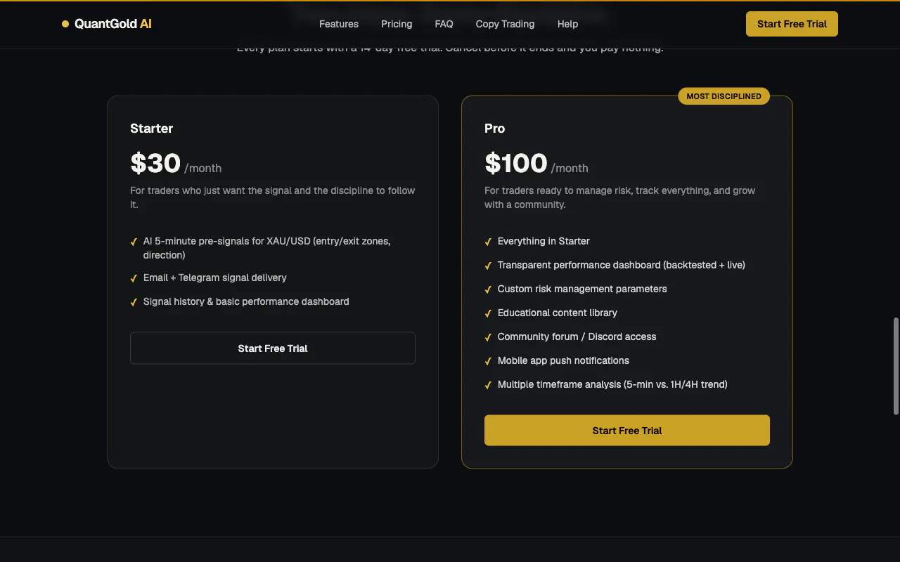 QuantGold AI screenshot 3