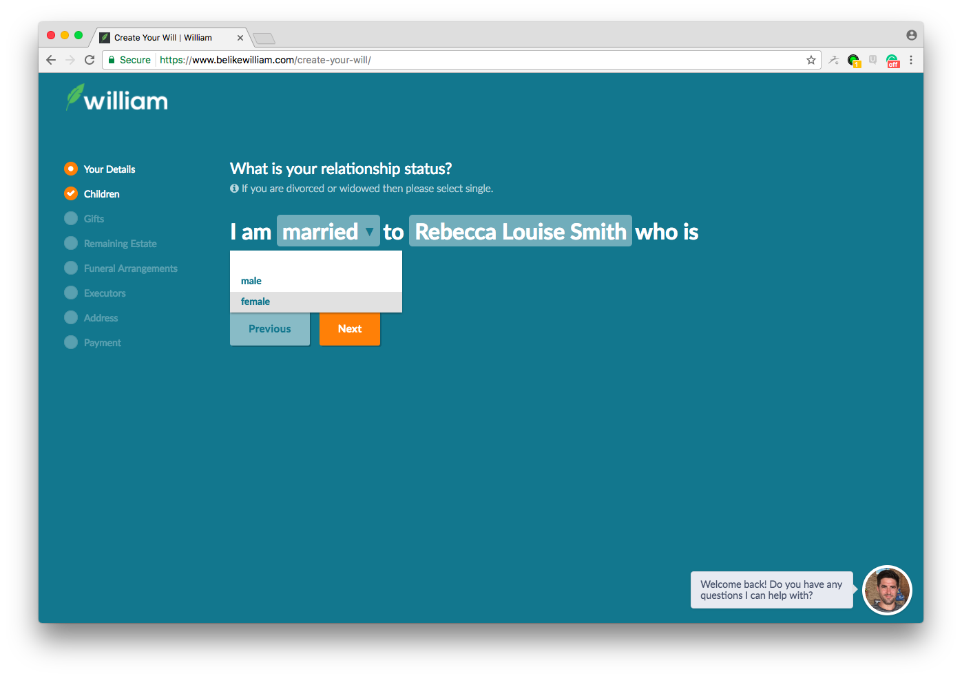 William gallery image