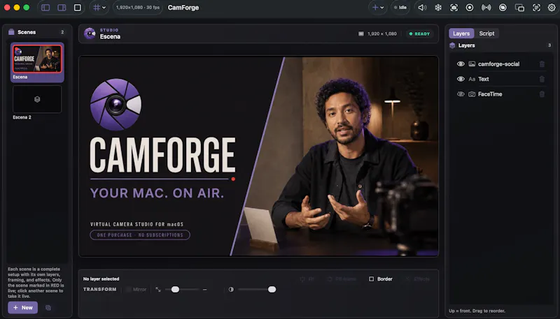 CamForge screenshot 1