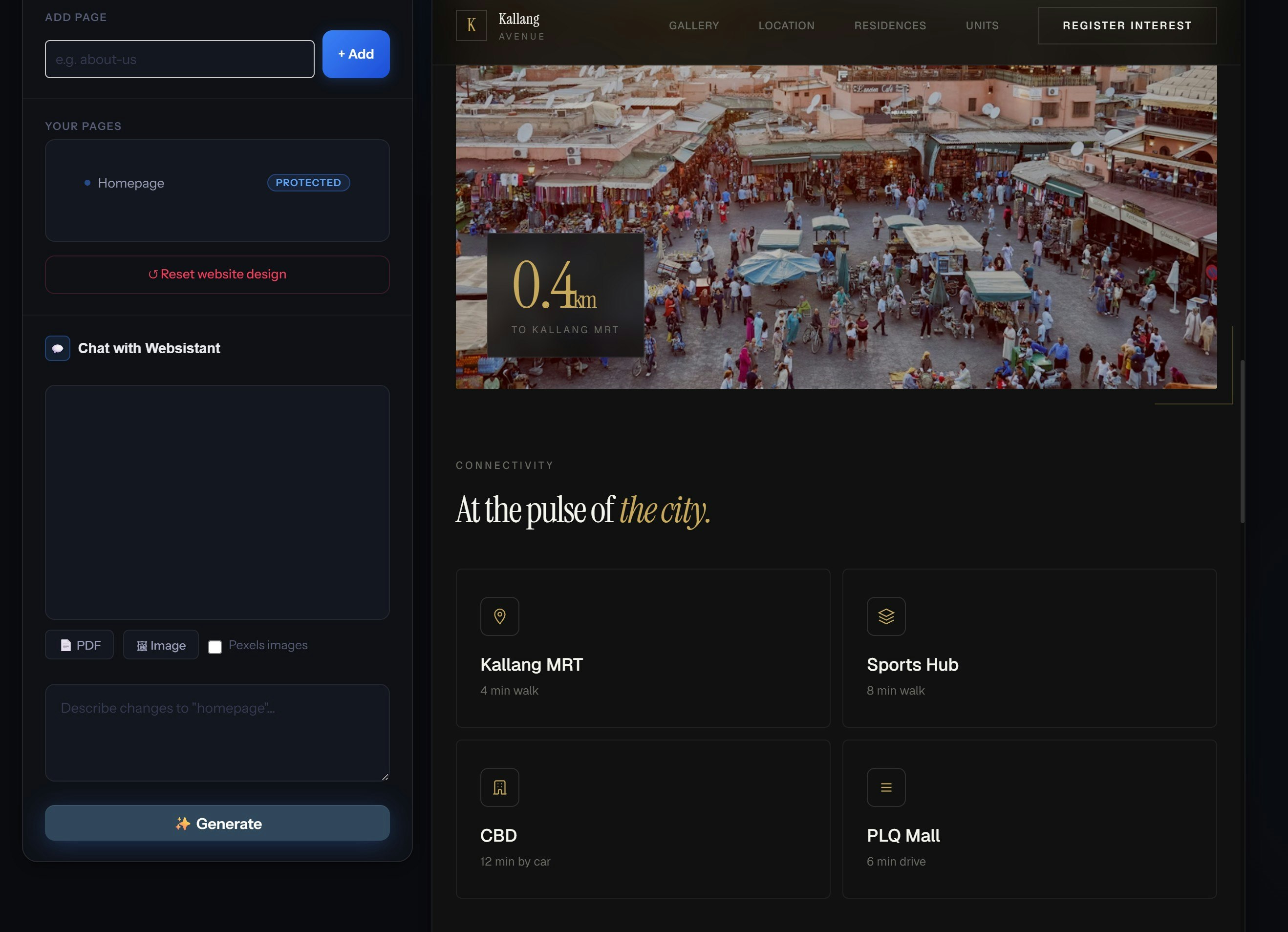 Websistant AI gallery image