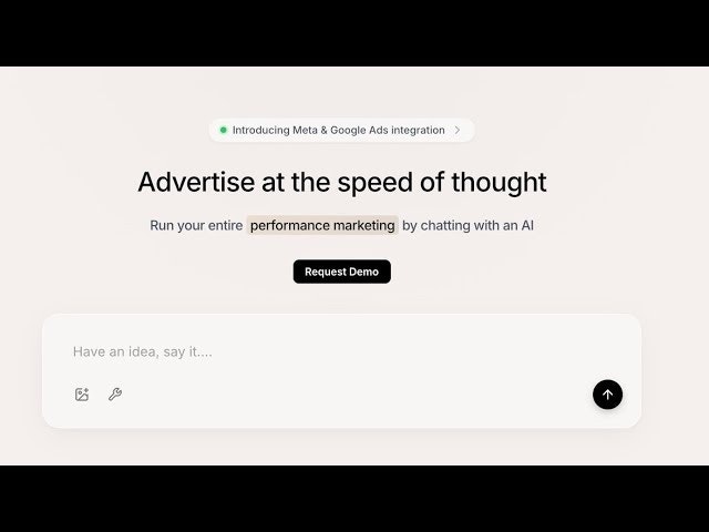 Advertise at the speed of thought gallery image