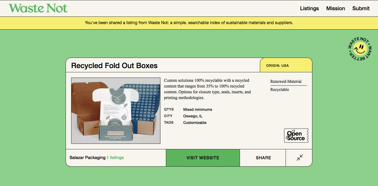Waste Not gallery image