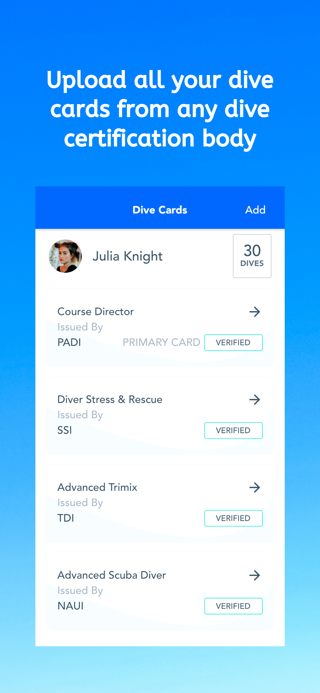 150bar Dive Log gallery image