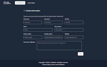 ATS Resume gallery image