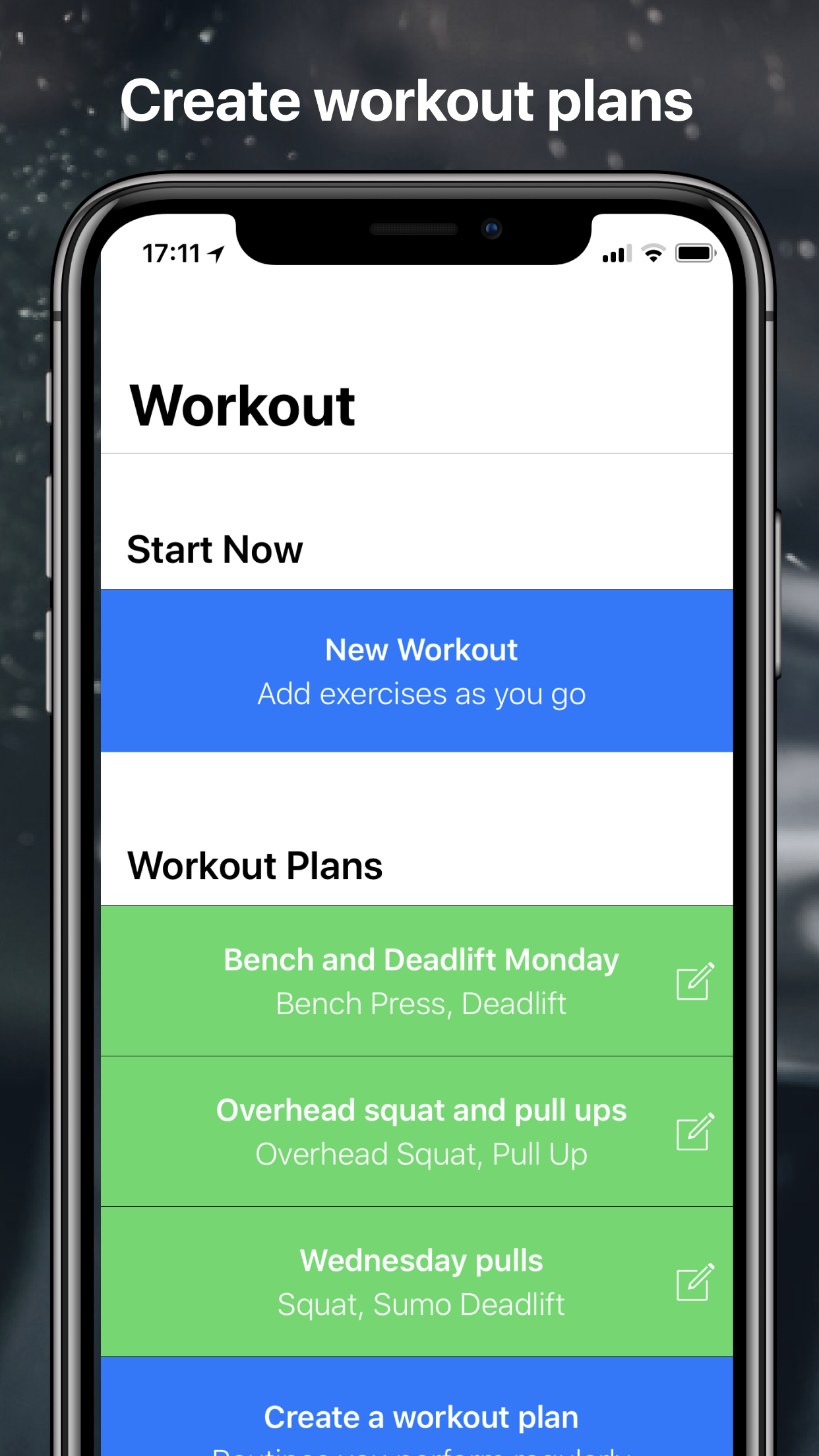 Weightroom Workout Tracker gallery image