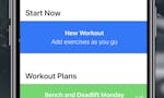 Weightroom Workout Tracker image