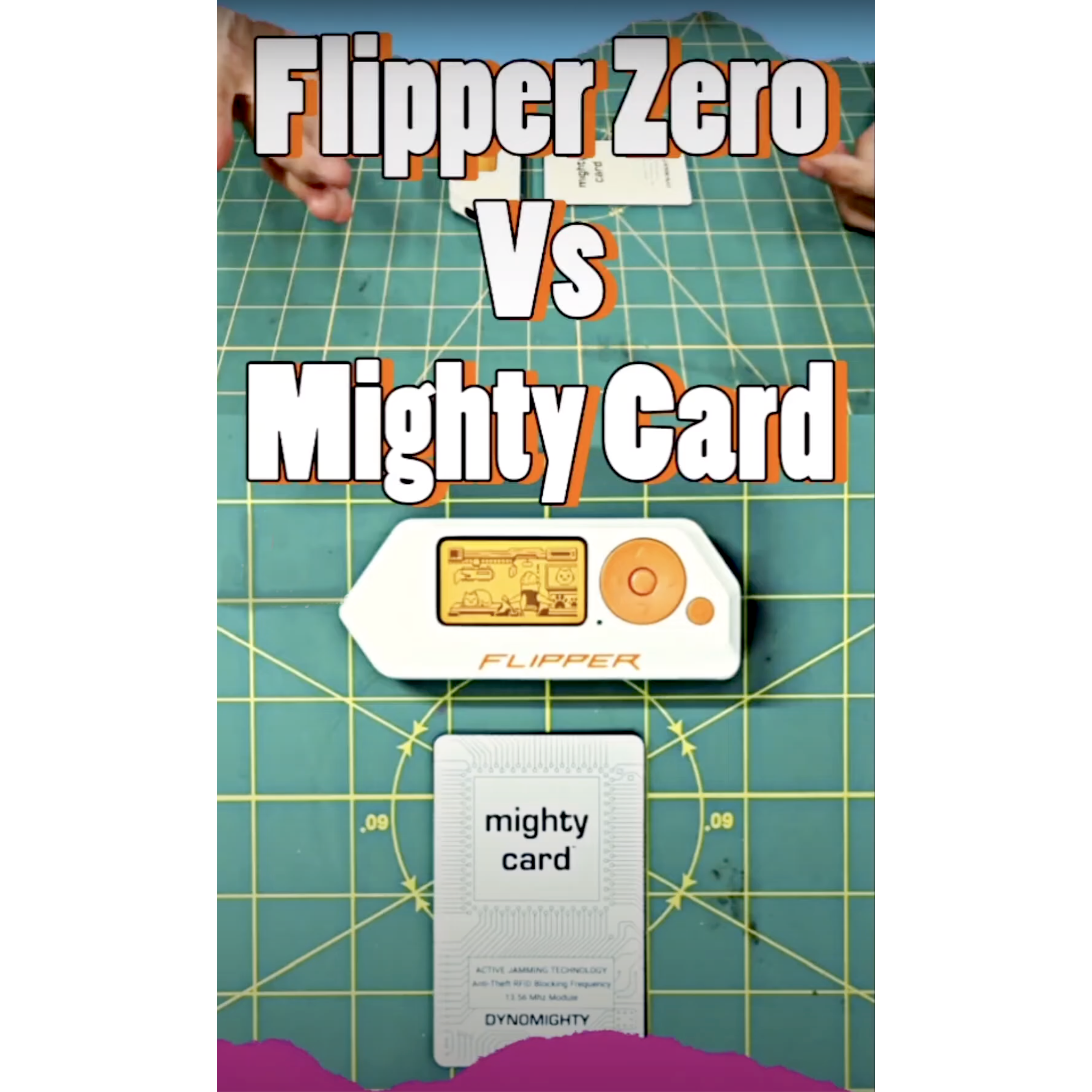 Mighty Card Blocker- 스크램블 RFID - 리뷰어 무료 - 다른 RFID 지갑을 구매하지 마십시오 미디어 2