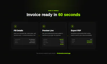 Lunora Invoice Generator gallery image