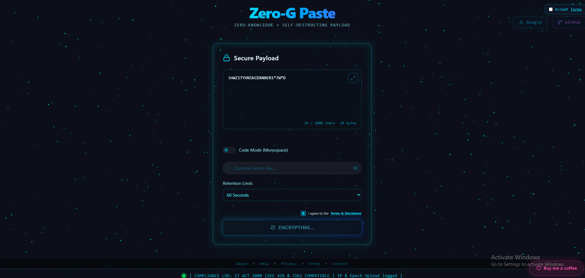 Zero-G Paste 截图