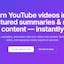 AI YouTube Summarizer